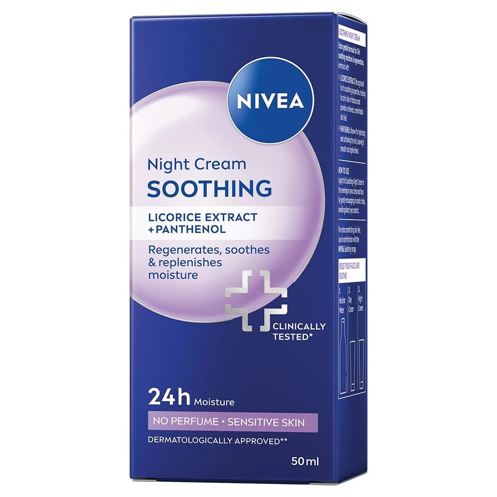 Nivea Nivea Kojący krem ​​na noc 50ml