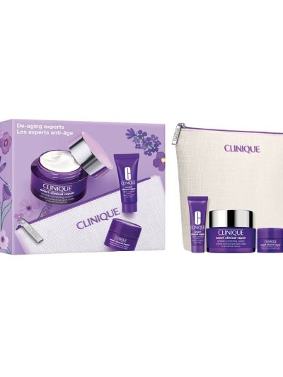 Clinique De-aging experts zestaw kosmetyków z kosmetyczką