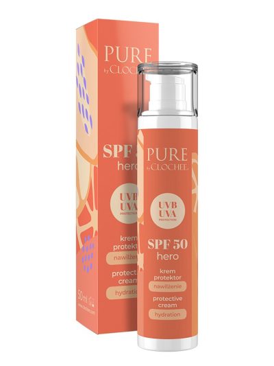 Clochee SPF 50 Hero krem protektor - nawilżenie 50ml