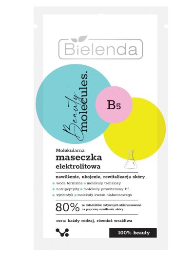 Bielenda Beauty Molecules molekularna elektrolitowa maseczka 8g