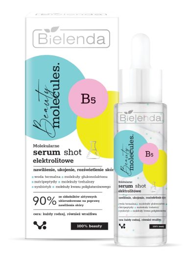 Bielenda Beauty Molecules molekularne elektrolitowe serum shot 30g