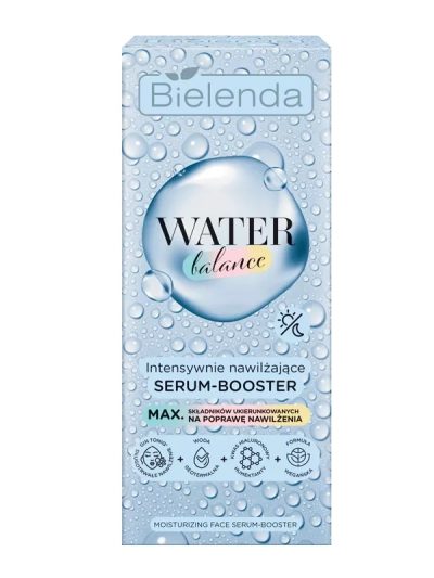 Bielenda Water Balance intensywnie nawilżające serum-booster do twarzy 30g