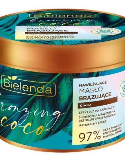 Bielenda Bronzing Coco nawilżające brązujące masło do ciała 200ml