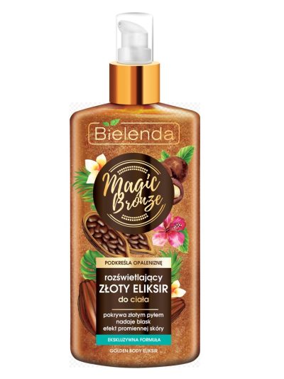 Bielenda Magic Bronze rozświetlający złoty eliksir do ciała 150ml