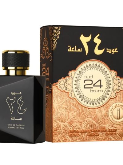 Ard al Zaafaran Oud 24 Hours zestaw woda perfumowana spray 100ml + dezodorant w sprayu 50ml