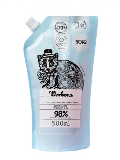 Yope Naturalne mydło w płynie refill Werbena 500ml