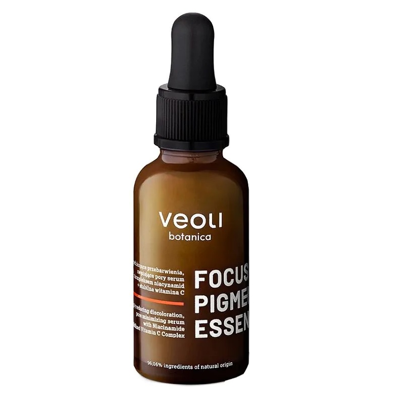 Veoli Botanica Veoli Botanica Focus Pigmentation Essence serum redukujące przebarwienia i zwężające pory 30ml