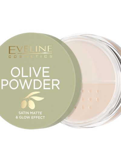 Eveline Cosmetics Olive Powder puder sypki z ekstraktem z liści i nasion oliwki 8g