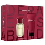 Antonio Banderas Diavolo for Men zestaw woda toaletowa spray 50ml + balsam po goleniu 75ml
