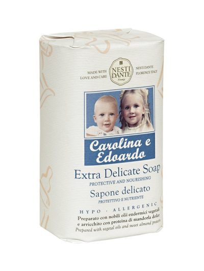 Nesti Dante Baby Carolina e Edoardo hipoalergiczne mydło toaletowe 250g