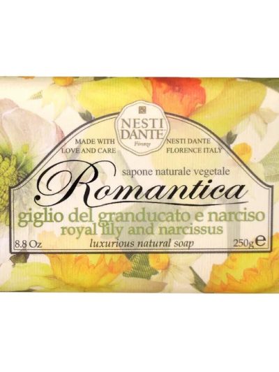 Nesti Dante Romantica mydło toaletowe Royal Lily & Narcissus 250g