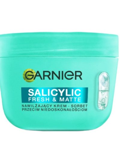 Garnier Salicylic Fresh & Matte nawilżający krem - sorbet przeciw niedoskonałościom 85ml