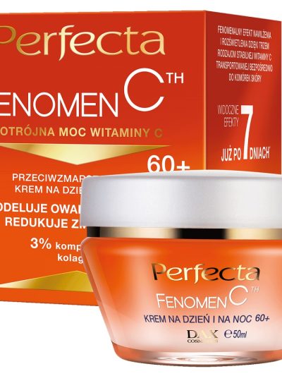 Perfecta Fenomen C przeciwzmarszczkowy krem do twarzy na dzień i na noc 60+ 50ml