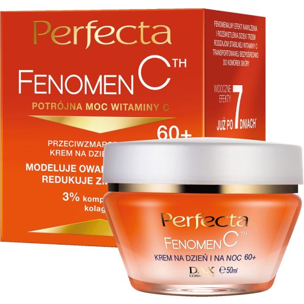 Perfecta Fenomen C przeciwzmarszczkowy krem do twarzy na dzień i na noc 60+ 50ml