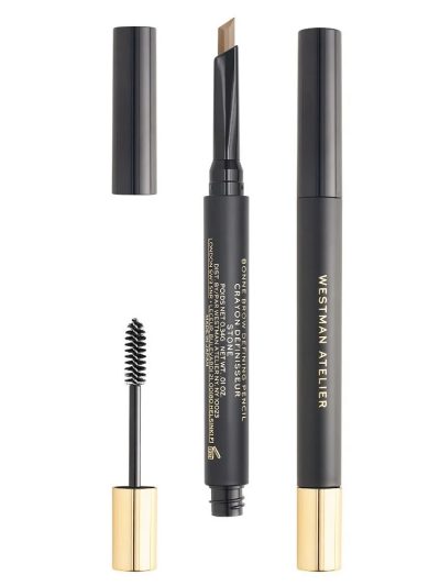 Westman Atelier Bonne Brow Defining Pencil kredka do brwi ze szczoteczką Stone 0.34g