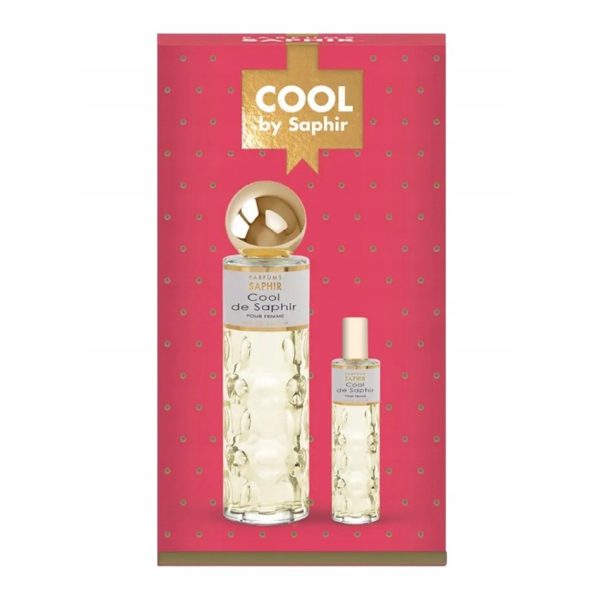 Cool de Saphir Pour Femme zestaw woda perfumowana spray 200ml + woda perfumowana spray 30ml