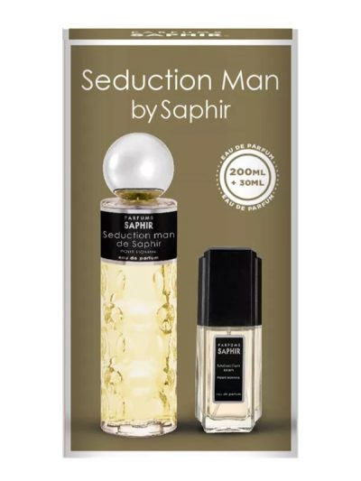 Saphir Seduction Man zestaw woda perfumowana spray 200ml + woda perfumowana spray 30ml
