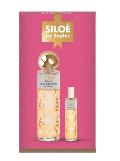 Siloe de Saphir Pour Femme zestaw woda perfumowana spray 200ml + woda perfumowana spray 30ml