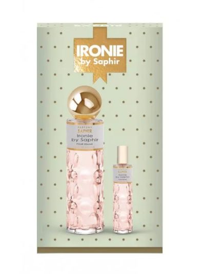 Saphir Ironie Pour Femme zestaw woda perfumowana spray 200ml + woda perfumowana spray 30ml