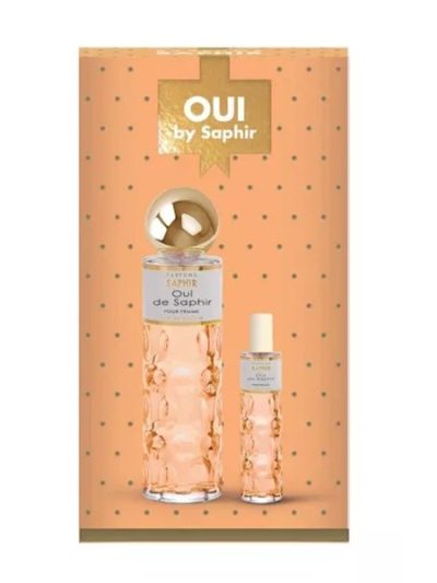 Oui de Saphir Pour Femme zestaw woda perfumowana spray 200ml + woda perfumowana spray 30ml