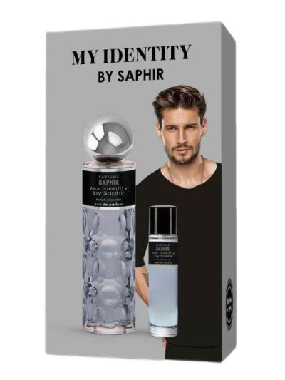 Saphir My Identity Pour Homme zestaw woda perfumowana spray 200ml + woda perfumowana spray 30ml