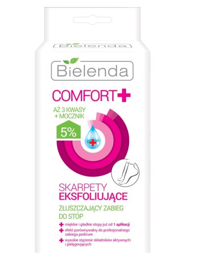 Bielenda Comfort+ skarpety eksfoliujące 2szt.