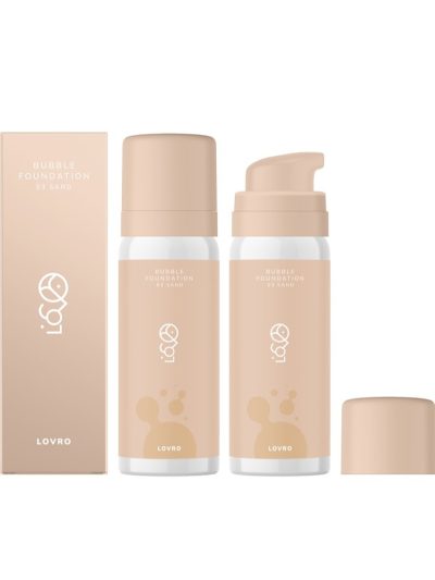 LOVRO Bubble Foundation podkład o napowietrzonej. rozświetlającej formule 03 Sand 50ml
