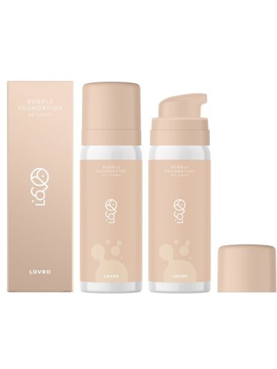 LOVRO Bubble Foundation podkład o napowietrzonej rozświetlającej formule 01 Ivory 50ml