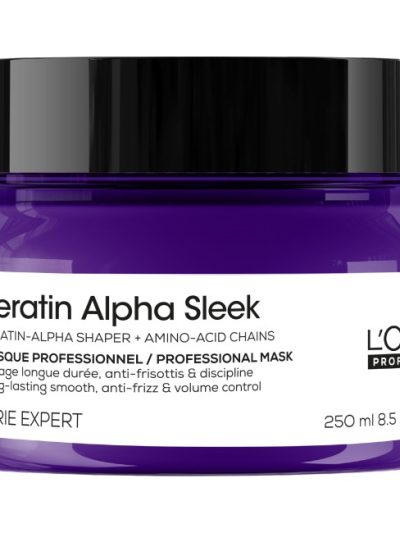 L'Oreal Professionnel Serie Expert Keratin Alpha Sleek wygładzająca maska do włosów 250ml