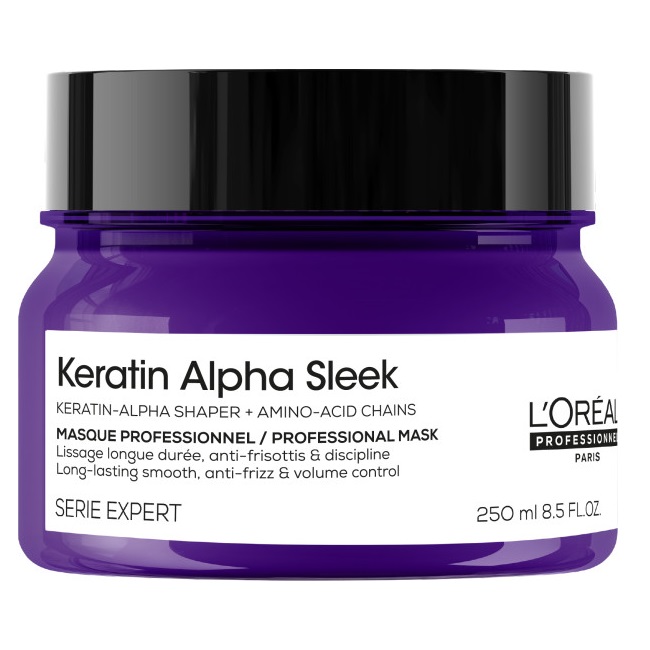 L'Oreal Professionnel L'Oreal Professionnel Serie Expert Keratin Alpha Sleek wygładzająca maska do włosów 250ml