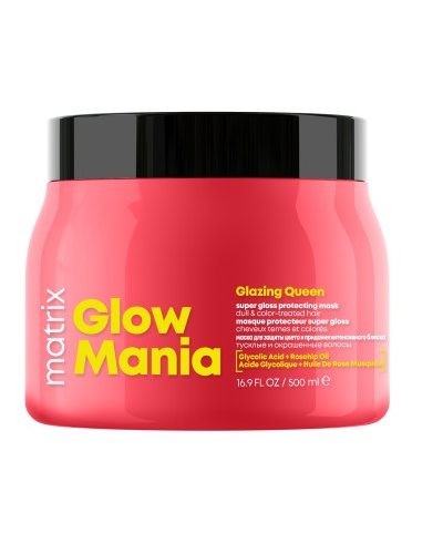 Matrix Glow Mania maska do włosów koloryzowanych 500ml
