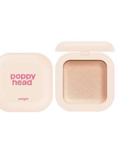 Poppy Head Veilight wypiekany rozświetlający puder do twarzy 02 Sunlit Aura 12g