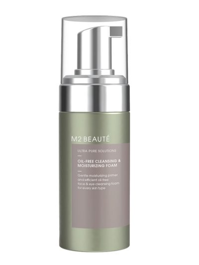 M2 BEAUTE Oil-Free Cleansing & Moisturizing Foam beztłuszczowa pianka oczyszczająco-nawilżająca 100ml