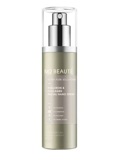 M2 BEAUTE Hyaluron & Collagen Facial Nano Spray przeciwstarzeniowe serum do twarzy w sprayu 20ml