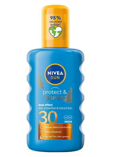 Nivea Sun Protect & Bronze balsam w sprayu aktywujący naturalną opaleniznę SPF30 200ml