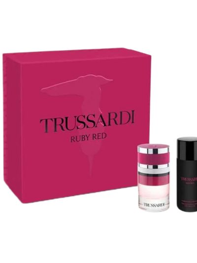 Trussardi Ruby Red zestaw woda perfumowana spray 60ml + balsam do ciała 125ml