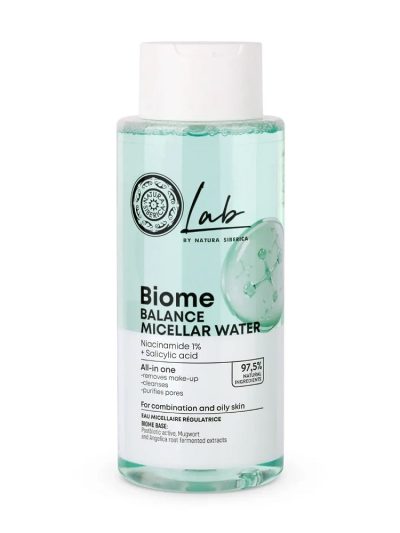 Natura Siberica Lab Biome woda micelarna do cery tłustej i mieszanej 400ml