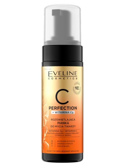 Eveline Cosmetics C-Perfection rozświetlająca pianka do mycia twarzy 150ml