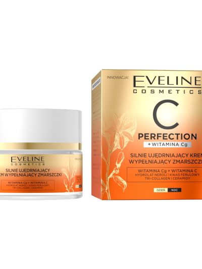 Eveline Cosmetics C-Perfection silnie ujędrniający krem wypełniający zmarszczki 50+ 50ml