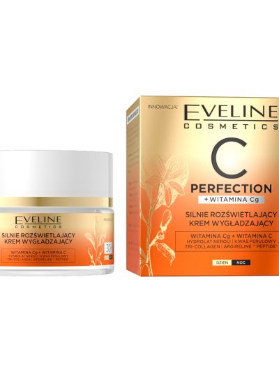 Eveline Cosmetics C-Perfection silnie rozświetlający krem wygładzający 30+ 50ml