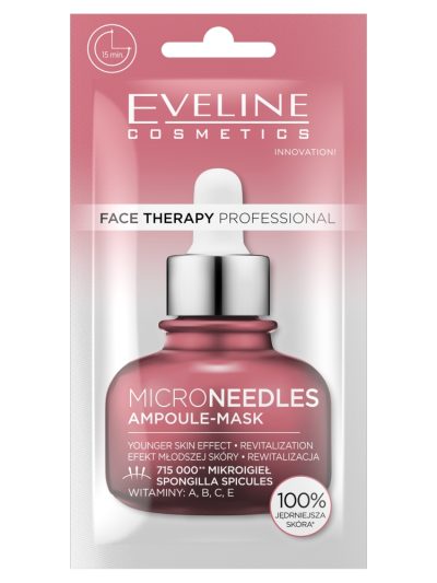 Eveline Cosmetics Face Therapy Professional Ampoule-Mask maseczka regenerująca z mikroigłami 8ml