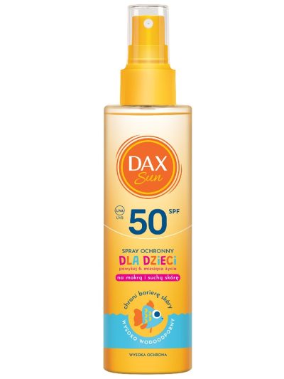 Dax Sun Spray do opalania SPF50 dla dzieci powyżej 6. miesiąca życia 150ml