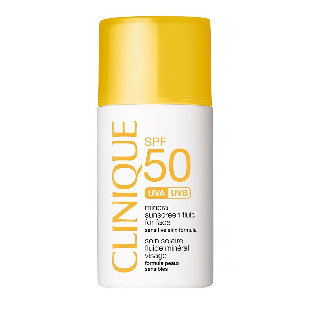 Clinique SPF 50 Mineral Sunscreen Fluid for Face Emulsion zum Bräunen Gesicht 30ml