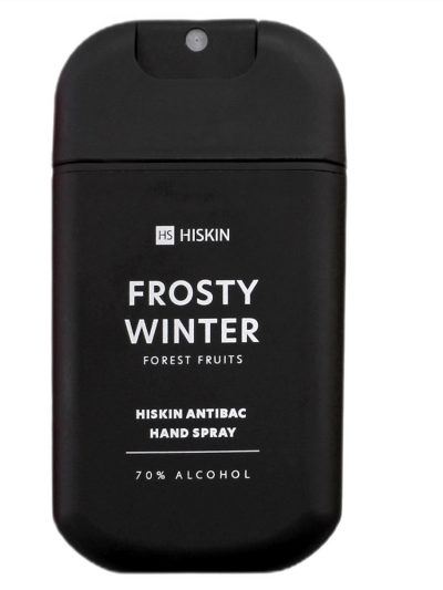 HiSkin Frosty Winter spray do dezynfekcji rąk 30ml