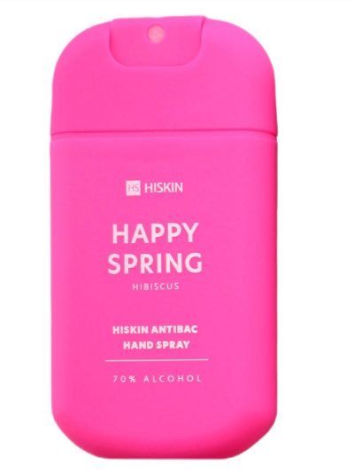HiSkin Happy Spring spray do dezynfekcji rąk 30ml