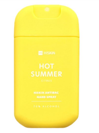 HiSkin Hot Summer spray do dezynfekcji rąk 30ml