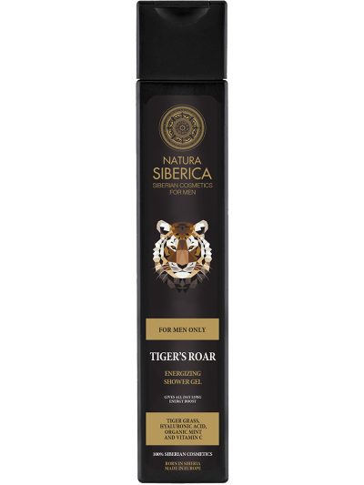 Natura Siberica Men naturalny energetyzujący żel pod prysznic Ryk Tygrysa 250ml