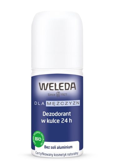Weleda Dla Mężczyzn dezodorant w kulce 24h 50ml