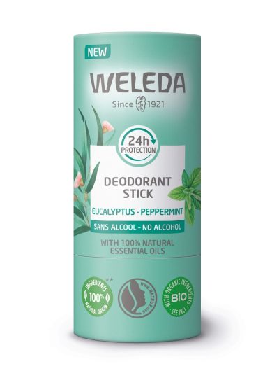 Weleda Dezodorant w sztyfcie eukaliptus-mięta pieprzowa 50g
