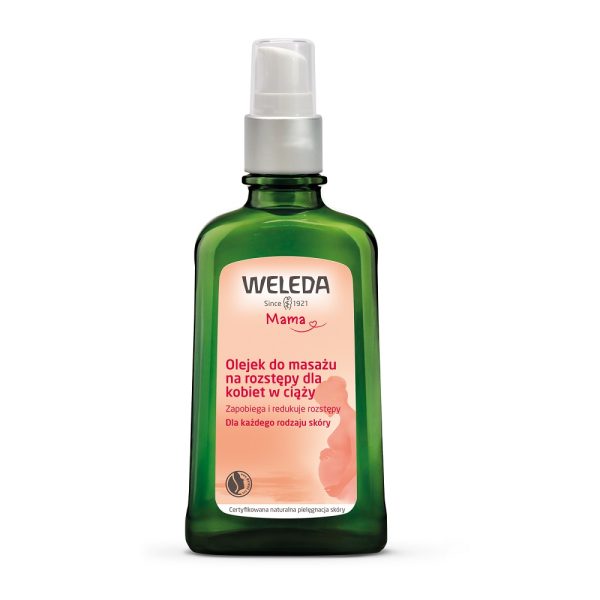 Weleda Mama olejek do masażu na rozstępy dla kobiet w ciąży 100ml